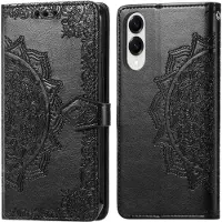 IMoshion Etui de télephone Mandala pour Samsung Galaxy S25 Edge - Noir