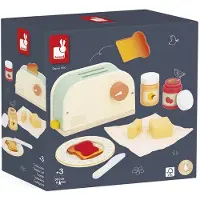 Janod Shiny Grandma Toaster Set Clair Enfants