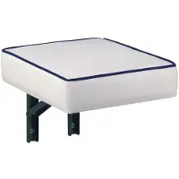 PLASTIMO Folding Deck Seat Argenté