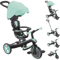 Globber Tricycle évolutif Trike Explorer 4 en 1 V2 Menthe