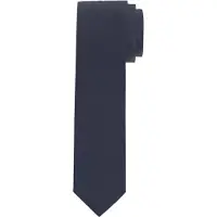 Olymp Homme OLYMP Cravate marine, Unicolore