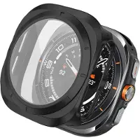 IMoshion Coque rigide à couVerture complète pour Samsung Galaxy Watch Ultra (2024/2025) - Noir