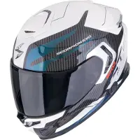 Scorpion Exo-GT SP Air Flex Casque Intégral Blanc/Vert/Mauve 2XL unisex