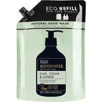 BAYLIS & HARDING Goodness Oud, Cedar & Amber savon liquide naturel mains REFILL 1000 ml