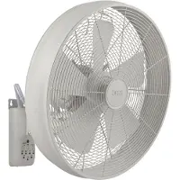 Lucci Ventilateur mural Breeze Wall blanc avec télécommande