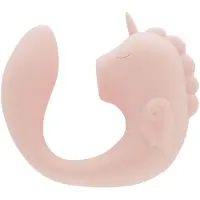 Unihorn C-Horse - vibromasseur point G et clitoridien (corail)