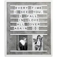 Zep Roger 2x10x15 bois incl. lettres (10 x 15 cm)
