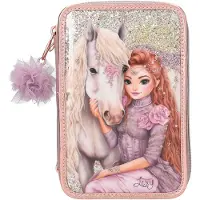 TOPModel Depesche trousse à crayons 3 compartiments VIVA Violet