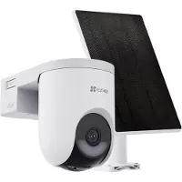 Ezviz Caméra De Surveillance Battery Pt Avec Panneau Solaire Hb8 2k Lite Kit Blanc (303103598)