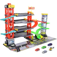 Dickie Toys Circuit de Voitures av. Lumière/Son - Parking Garage - - UneTaille - Circuit de Voitures