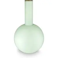 Pip studio Vase Pip Studio Metal Large Matt Light Blue 24,5 x 42cm