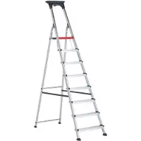 Altrex 501108 Double Decker Escabeau Domestique - En Alu - 1x8 Marches - 3,65m