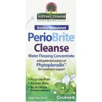 Natures Answer Rince-bouche PerioCleanse | Goût Menthe Fraîche | Sans Fluor, Sans Alcool, Sans Conservateurs