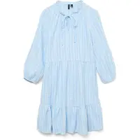 Vero Moda Robe Midi à Manches Longues Nanna