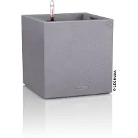 Lechuza Jardinière Canto Color Square 40 ALL-IN-ONE Gris 13720