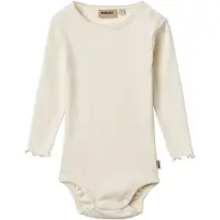 Wheat Barboteuse / body 'Regitze' blanc cassé