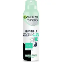 Garnier Mineral Protection Invisible Spray Anti-Transpirant Frais Aloès, 150ml