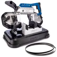 Scheppach Scie à ruban - HBS30 - 205 mm - 350 W - Inclus 3 lames