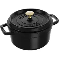 Staub Cocotte Ronde 20cm - noir