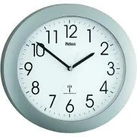 Mebus 52451 Wireless Clock Argenté
