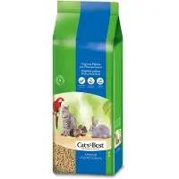 JRS Cat'S best universal - 40 L - litière pour chats, rongeurs, lapins et oiseaux. Fabriqué à partir de microfibres de bois de pin et d'épicéa