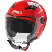 Gari G01 Junior Open Face Helmet Rouge S Enfants