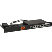 Rackmount.IT RM-VT-T1 - Collier de montage - noir - 1U - 0,5 m - Vertiv Avocent ACS800 - 482 mm