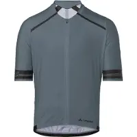 Vaude Furka Full Zip Ii Short Sleeve Jersey Gris L Homme