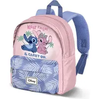 KARACTERMANIA Lilo and Stitch Angel Kindergarten Single Compartment Backpack Pink 22x27x10cm
