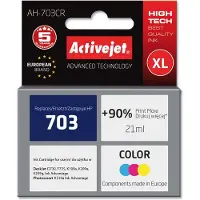ActiveJet Cartouche d'encre AH-703CR (remplace HP 703 CD888AE ; Premium ; 21 ml ; couleur)