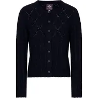 Spieth & Wensky Cardigan 'Funkie' bleu nuit