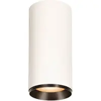 SLV Spot en saillie Numinos XL cylindre blanc/noir 3000K - 24 deg