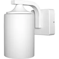 Ledvance Applique murale d'extérieur | ENDURA CLASSIC LANTERN Cylinder | avec douille E27 | Corps blanc en aluminium