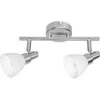 Ledvance Spot plafonnier LED 827, 27,5 x 8 x 16 cm, blanc/argent, blanc chaud