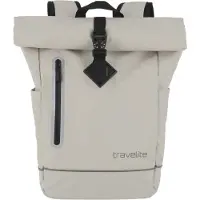 Travelite Sac à dos gris clair / gris foncé