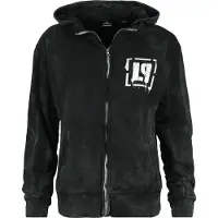 Linkin Park Sweat-shirt zippé à capuche de - Meteora Spray - S - XXL - pour Femme - noir - Taille XL