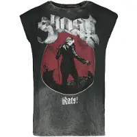 Ghost Débardeur de - Rats - S - 4XL - pour Homme - gris - Taille S
