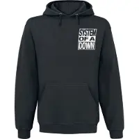 System Of A Down Sweat-shirt à capuche de - System Waves - S - XXL - pour Homme - noir - Taille M