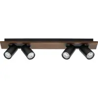 Ledvance DECOR SPOT MERCURY BLACK 4x3.4W 927 DIM (GU10, 920 lm)