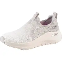 SKECHERS Pantoufle 'Damen Slipper 150055 LTGY Textil in grau' gris