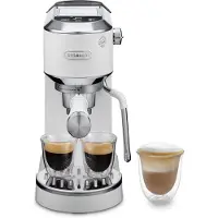 De'Longhi Expresso EC890.W DedicaDuo Blanc Argent