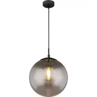 Globo Lighting Lampe suspendue design Blama noir Ø 30cm