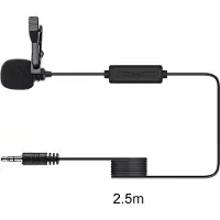 Comica Microphone Lavalier pour Smartphone TRRS (câble 2,5 mètre)