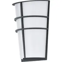 Eglo 94138 LED Applique murale d'extérieur Breganzo 2 x 2,5W anthracite