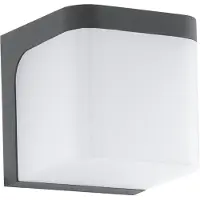 Eglo LED Lampe d'extérieur Jorba noir avec du blanc