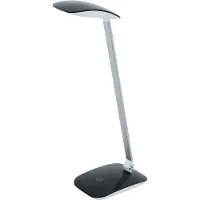 Eglo 95696 Cajero LED Lampe de table avec Touch et USB 550lm noir