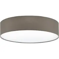 Eglo Plafonnier Pasteri à 3 flammes blanc, taupe 97612
