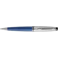 Waterman Stylo à bille Expert DeLuxe Bleu C.C. (M-bleu) (1x)