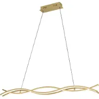 Eglo LASANA 4, Marron clair, Aluminium, Acier, Universel, IP20, II, LED
