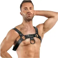 Bedroom Fantasies Bruno - haut de corps sexy - noir - taille S-XL